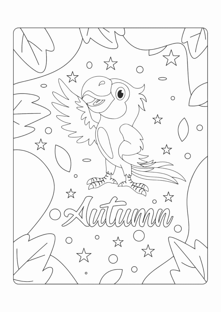 Fall Coloring Pages-14
