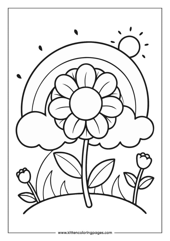 Spring Coloring Pages Spring Coloring Pages