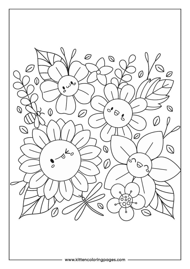 Spring Coloring Pages Spring Coloring Pages