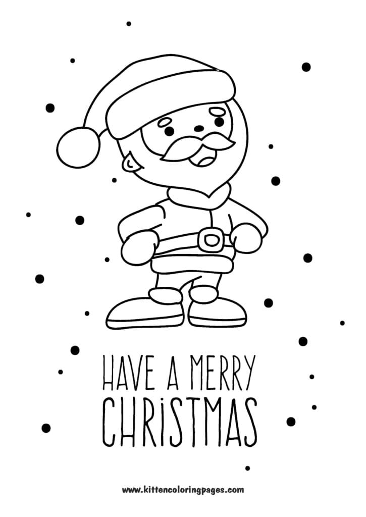 christmas coloring pages printable 10