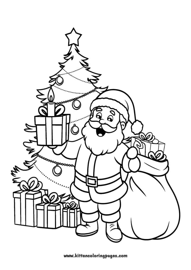 christmas coloring pages printable 13