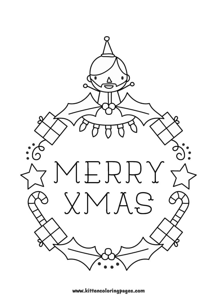 christmas coloring pages printable 17