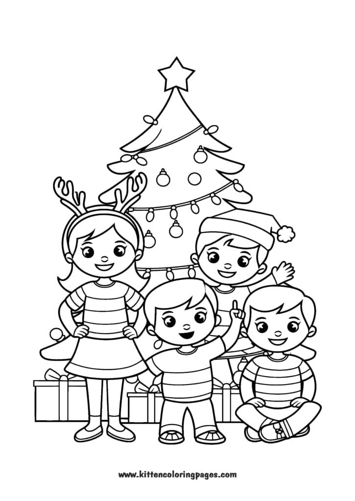christmas coloring pages printable 3