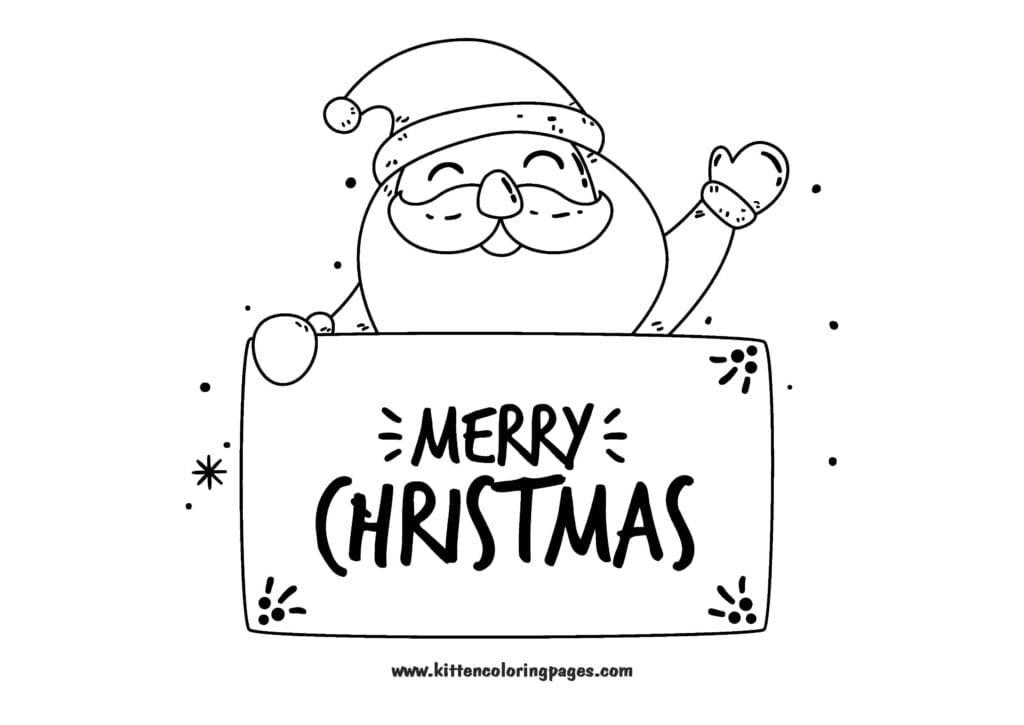 christmas coloring pages printable 4
