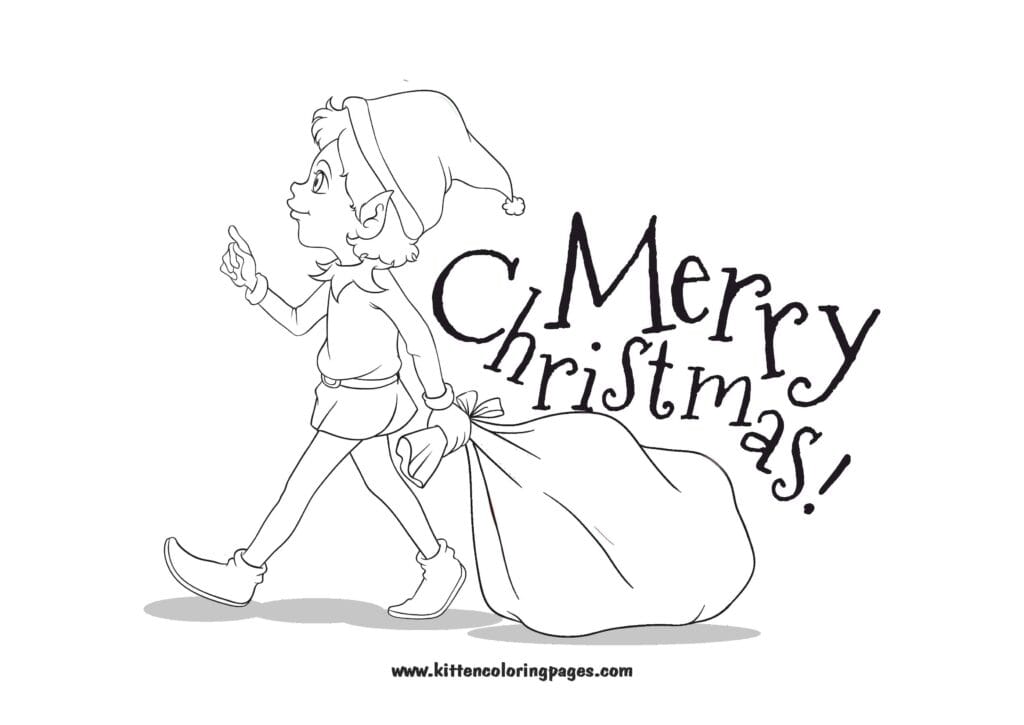christmas coloring pages printable 6