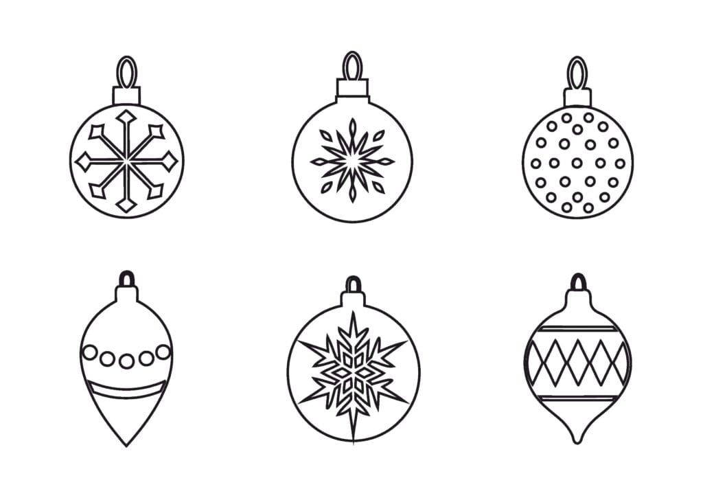 Ornament Coloring Sheets Ornament Coloring Sheets