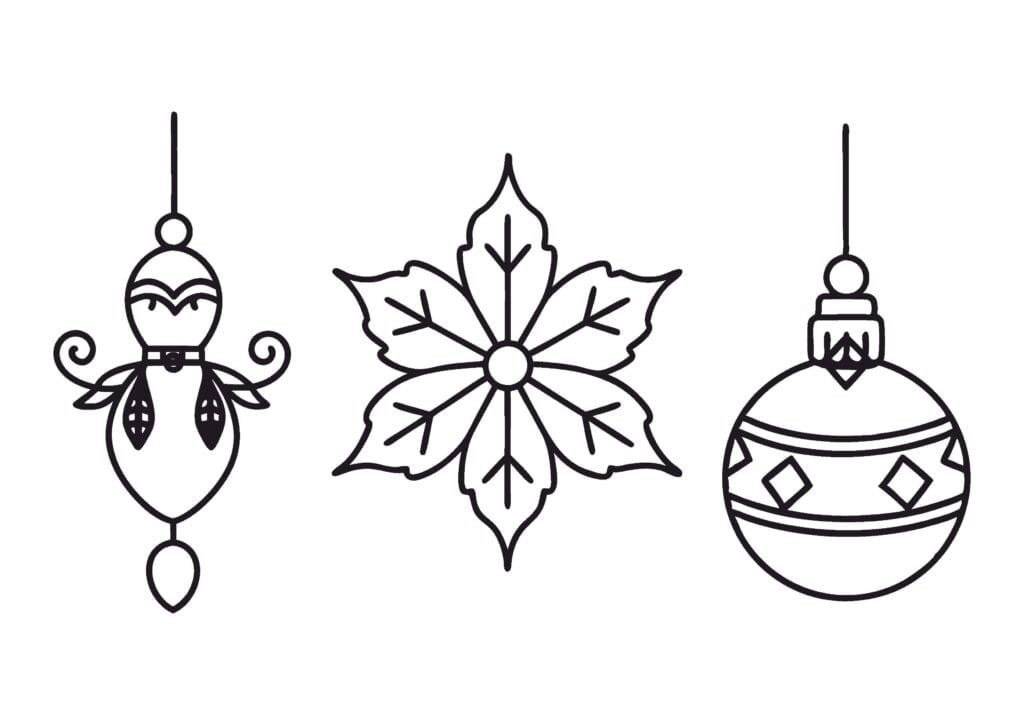 Ornament Coloring Sheets Ornament Coloring Sheets