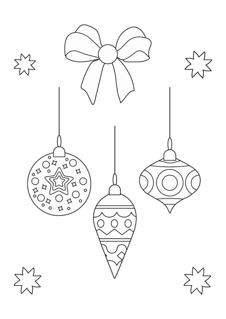Ornament Coloring Sheets Ornament Coloring Sheets