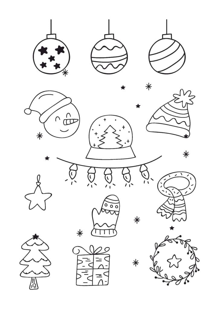 Ornament Coloring Sheets Ornament Coloring Sheets