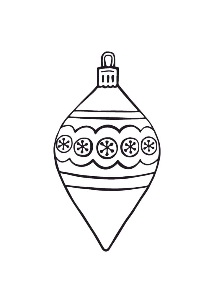 christmas ornaments coloring pages14