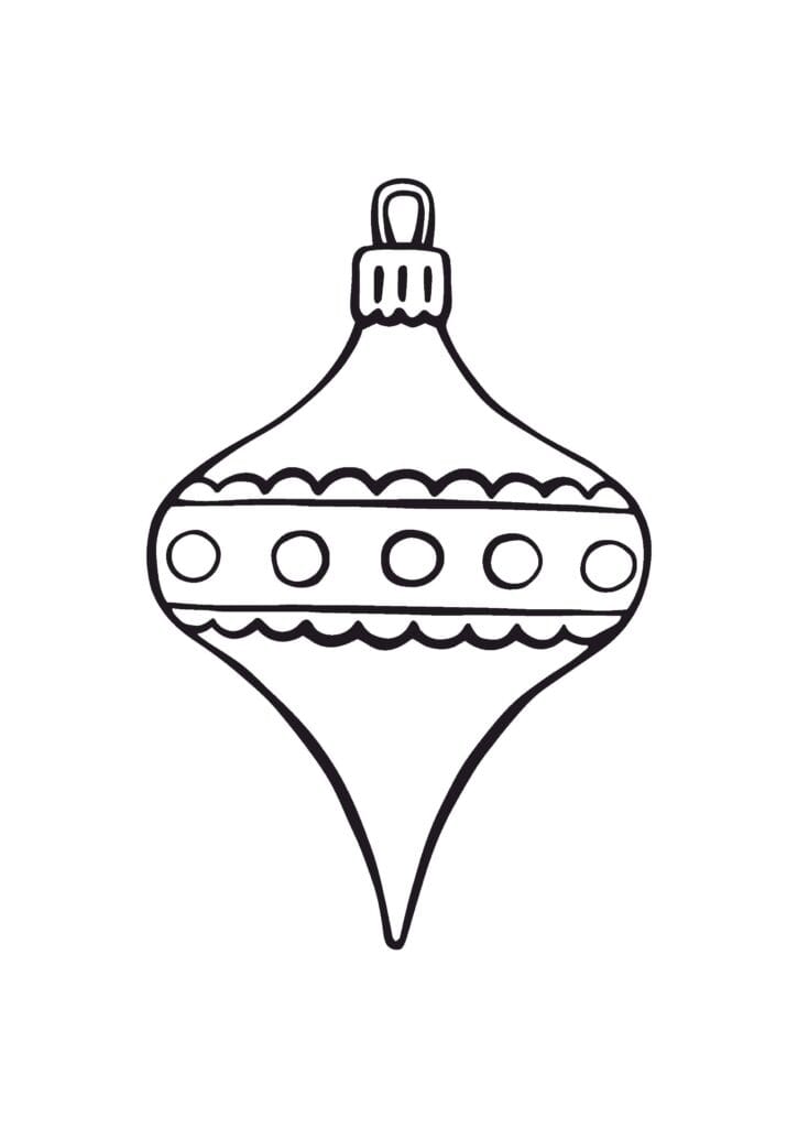 christmas ornaments coloring pages15