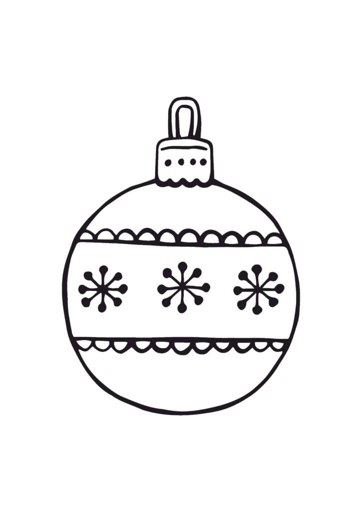 Ornament Coloring Sheets Ornament Coloring Sheets