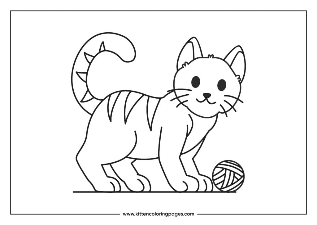 cat coloring pages 14