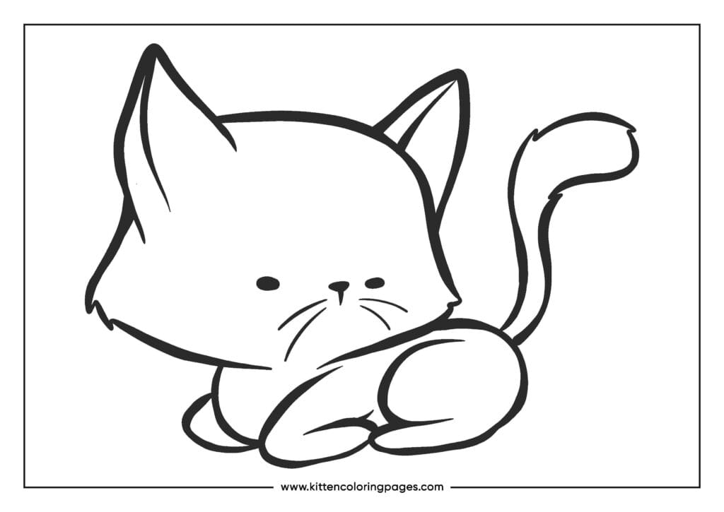cat coloring pages 19