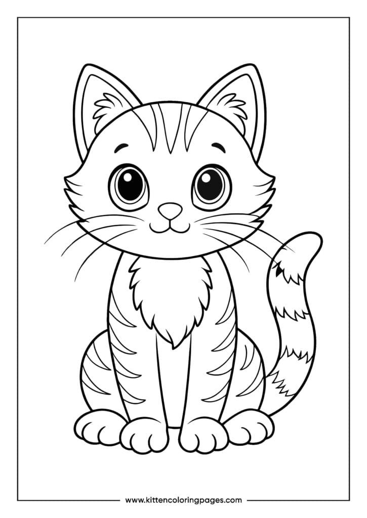 cat coloring pages 3