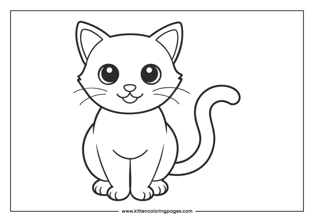cat coloring pages 5