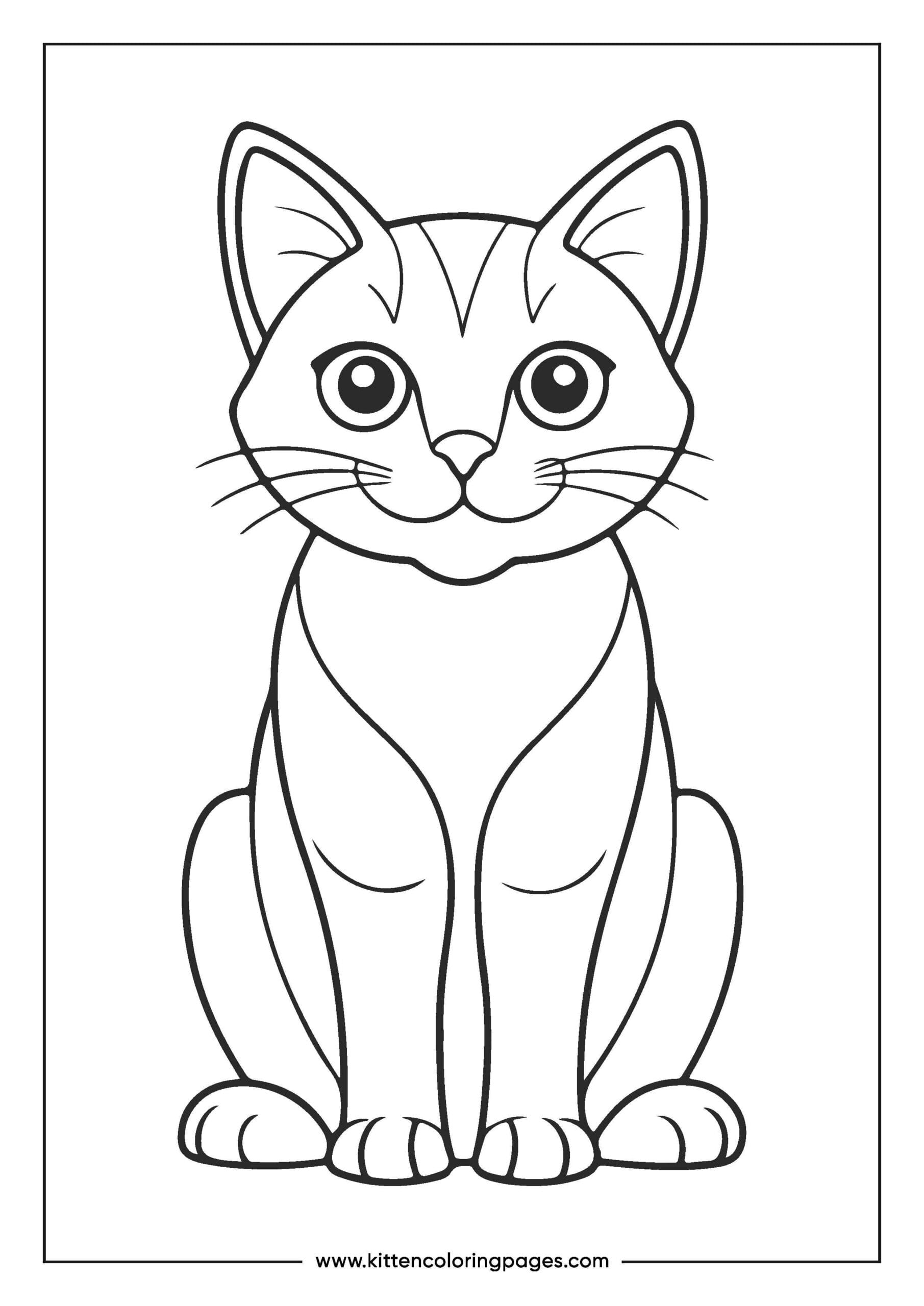 cat coloring pages 8