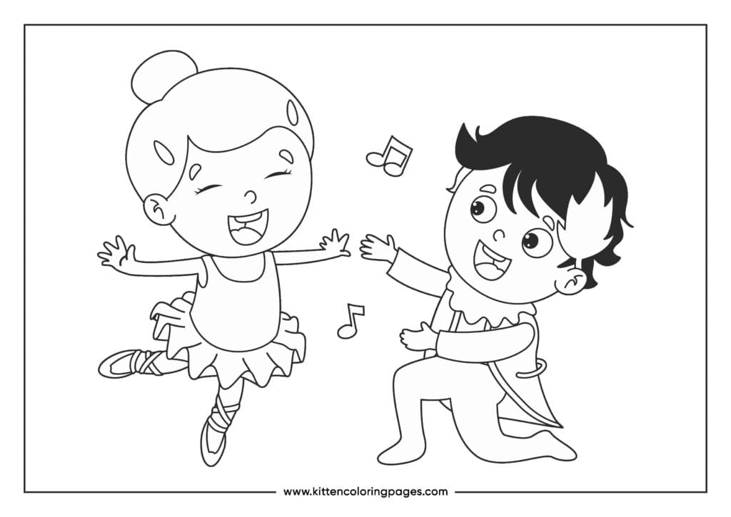 coloring pages ballet dancer 13