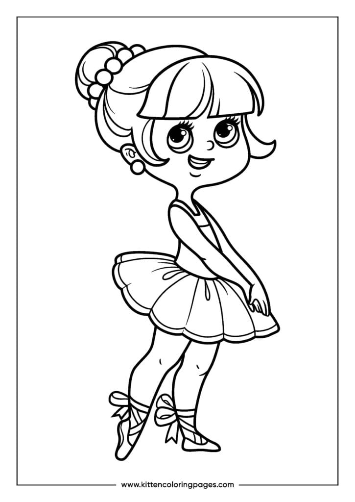 coloring pages ballet dancer 6