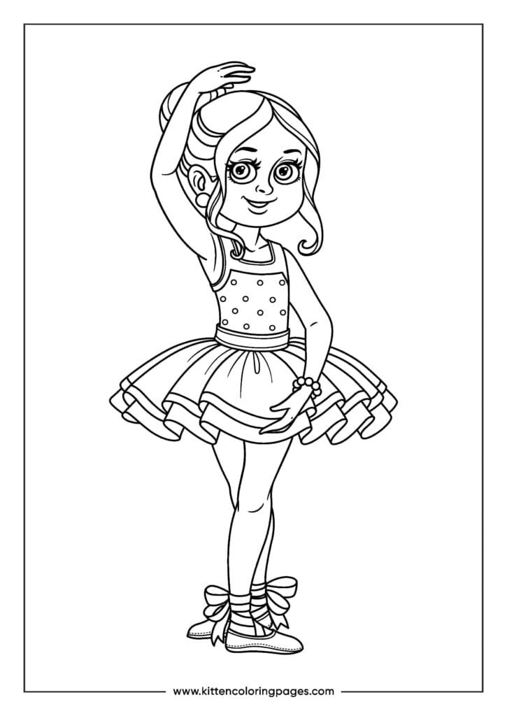 coloring pages ballet dancer 8