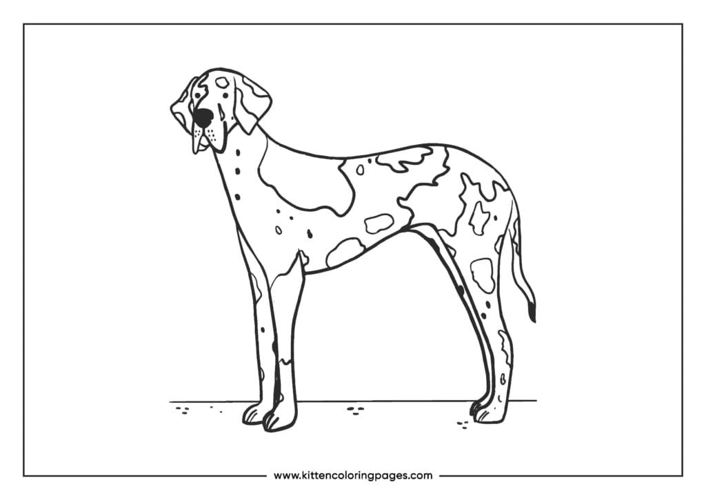 dog coloring pages 14