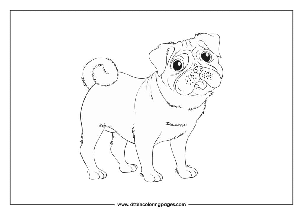 dog coloring pages 16