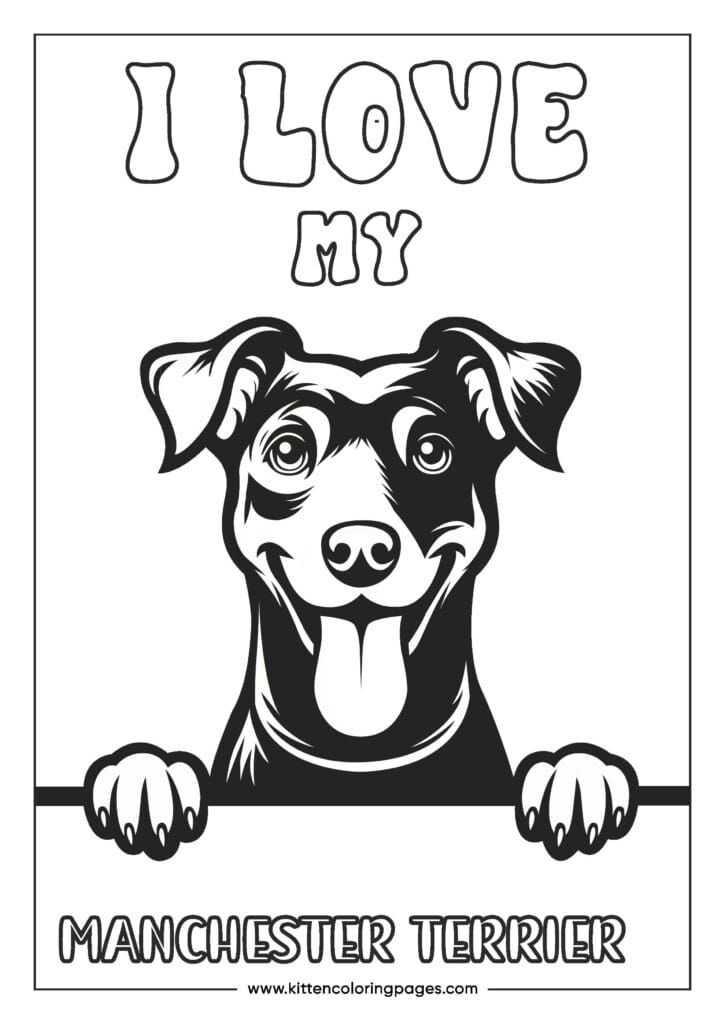 dog coloring pages 20