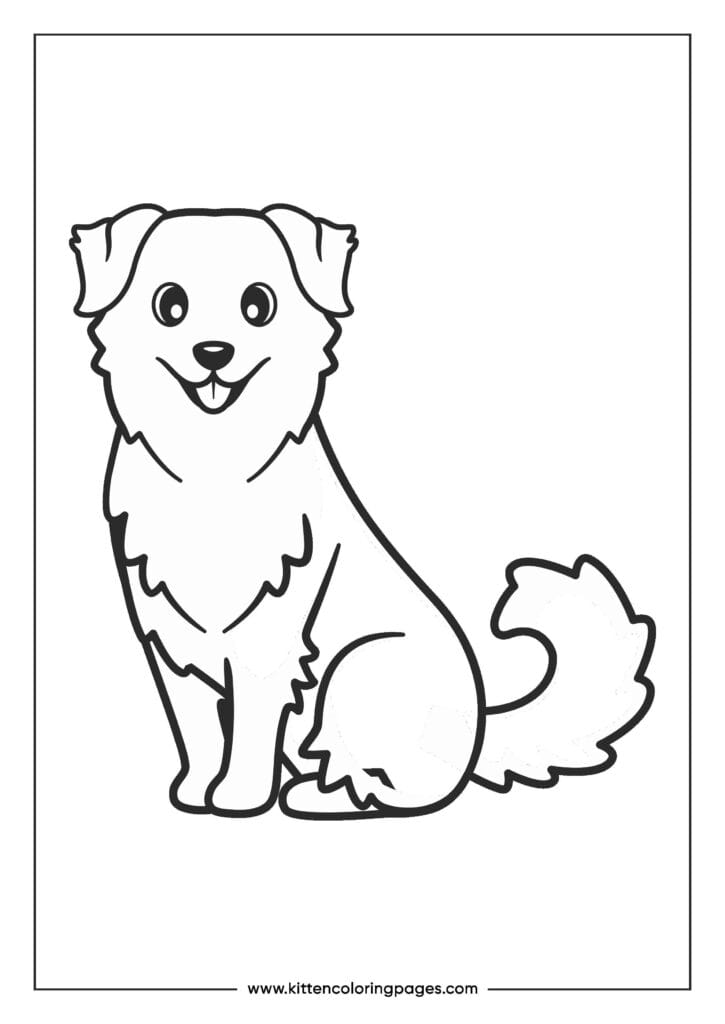 dog coloring pages 5
