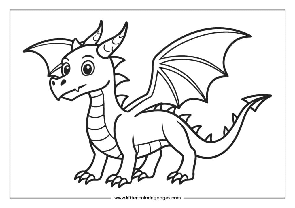 dragon coloring pages11