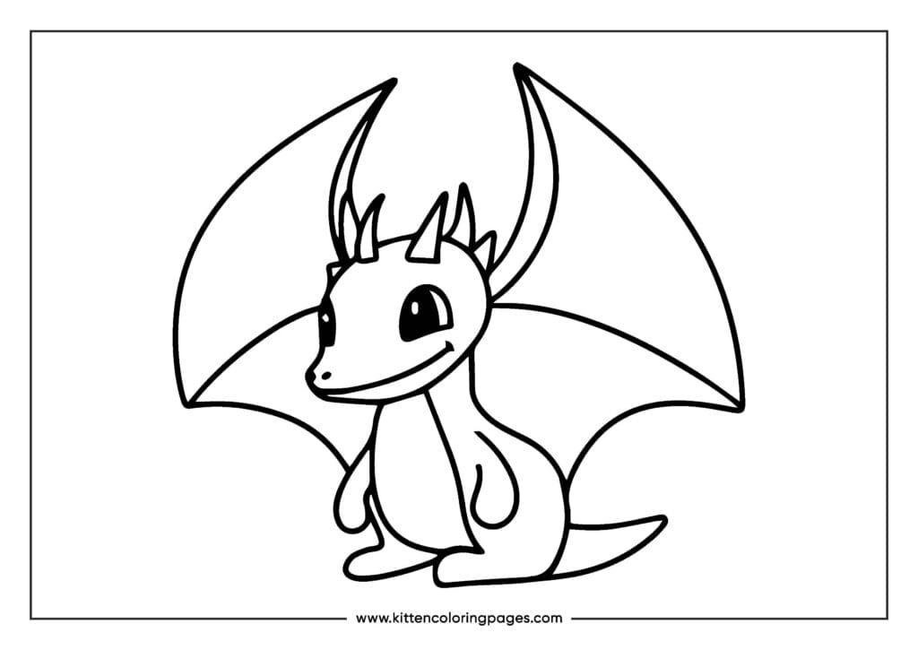 dragon coloring pages12