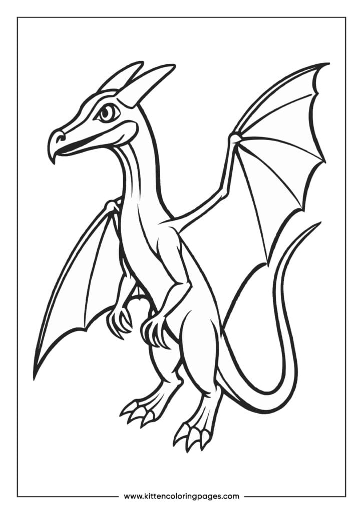 dragon coloring pages13