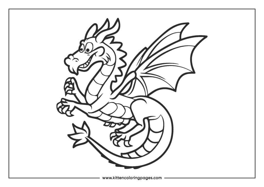 dragon coloring pages16