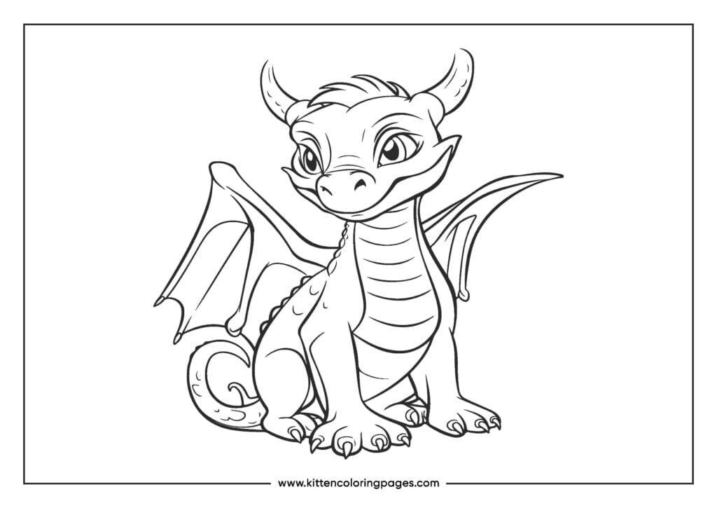 dragon coloring pages19