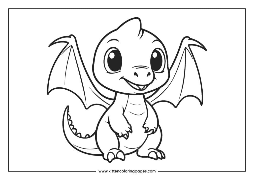 dragon coloring pages2