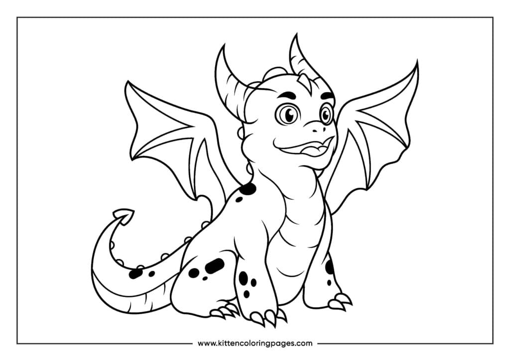 dragon coloring pages3