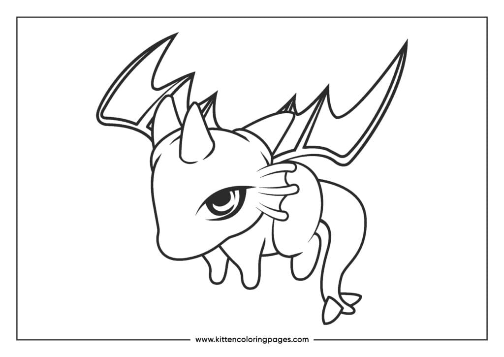 dragon coloring pages4
