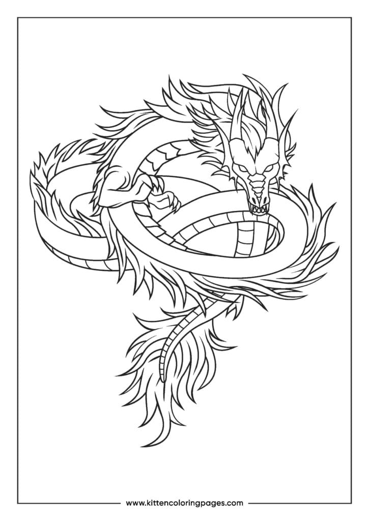 dragon coloring pages5