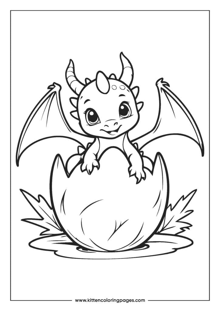 dragon coloring pages7