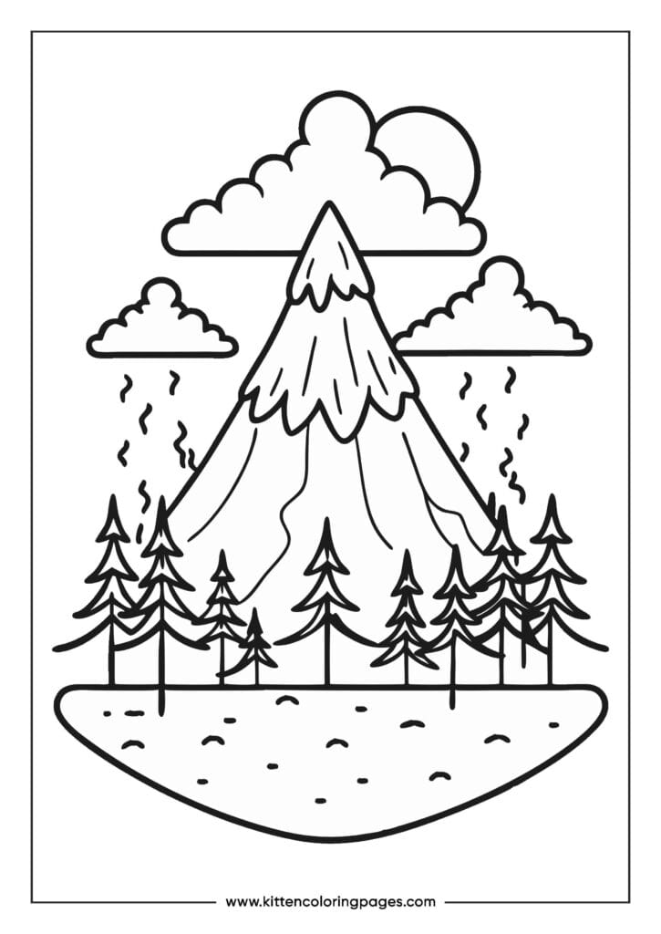 mountain coloring pages 15