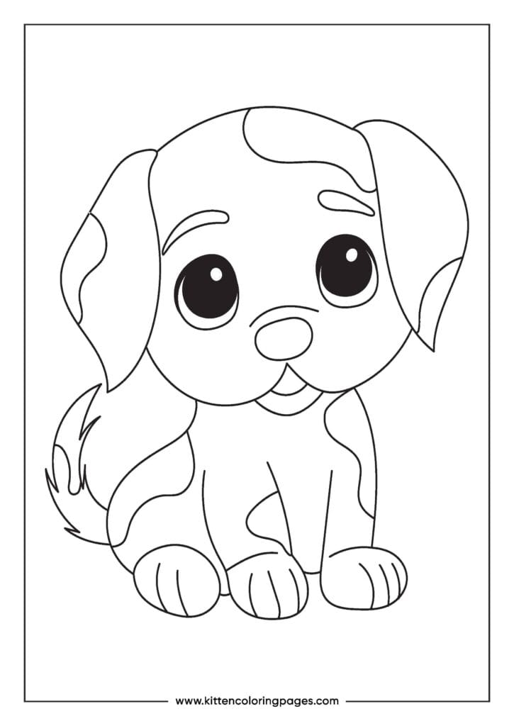 puppy dog coloring pages 10