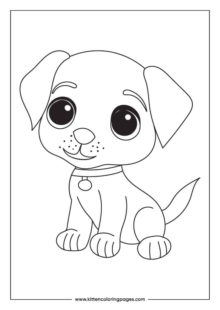 puppy dog coloring pages 11