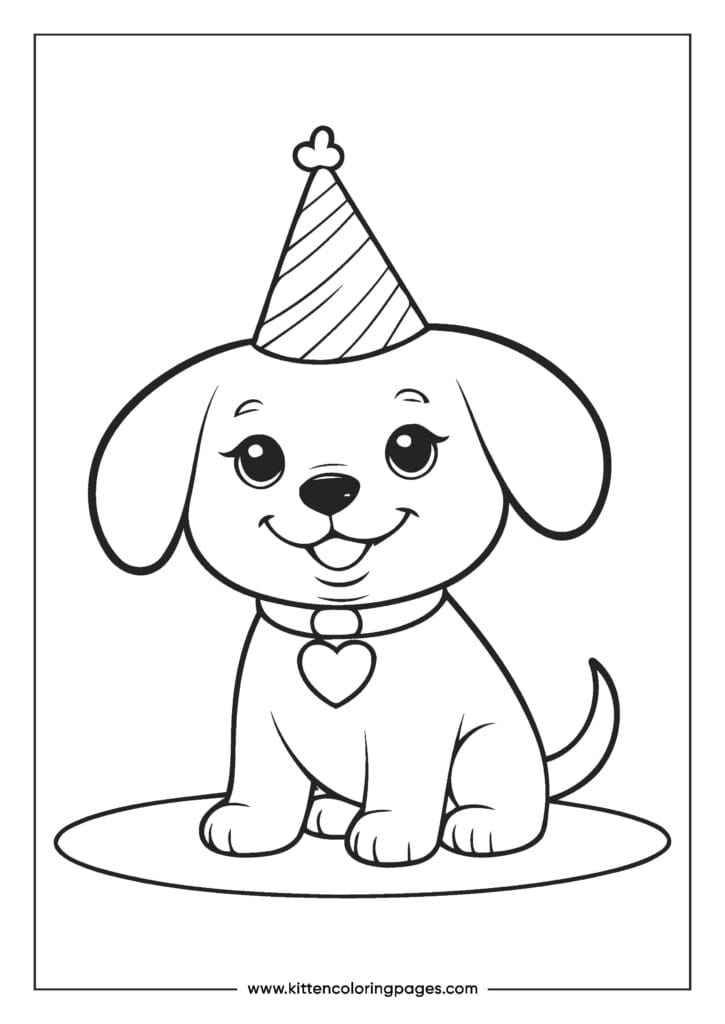 puppy dog coloring pages 16