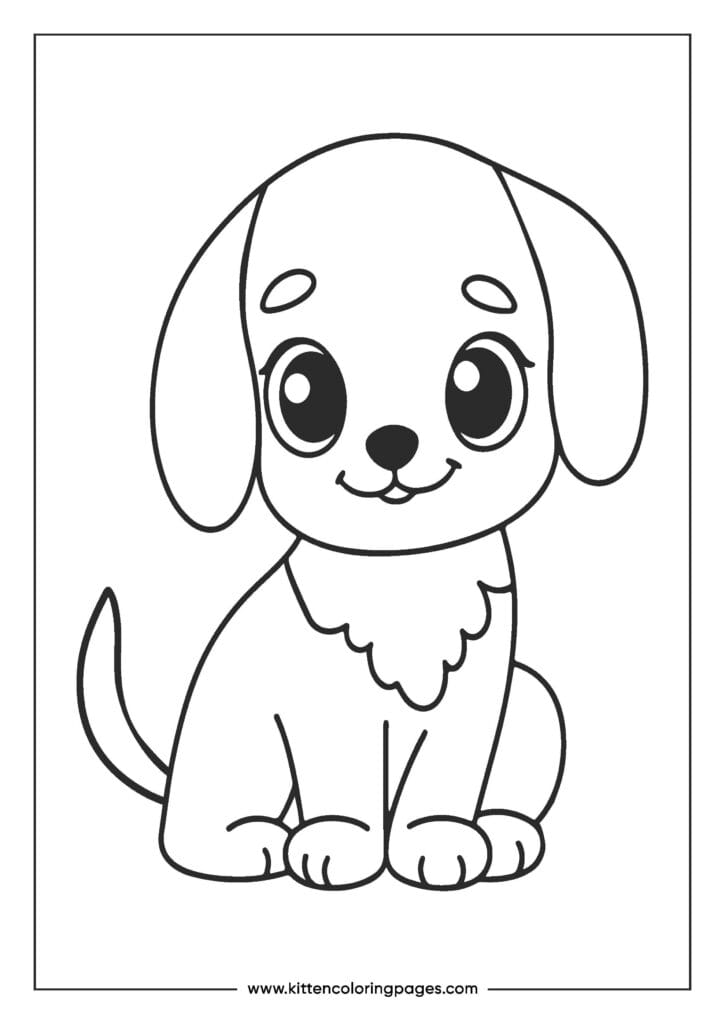 puppy dog coloring pages 18