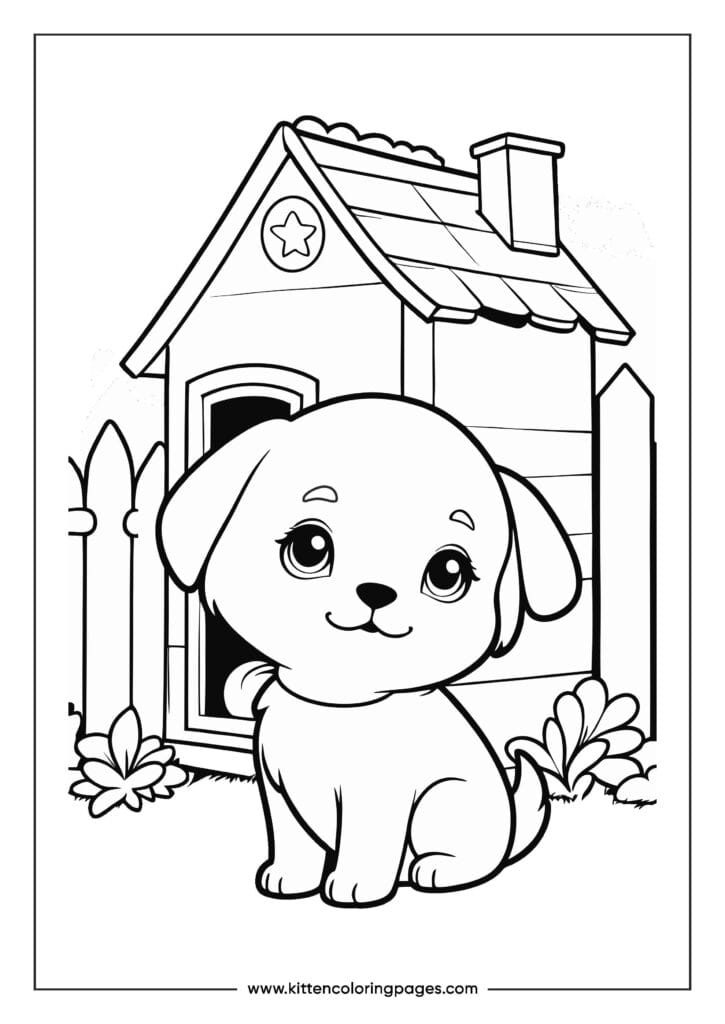 puppy dog coloring pages 2