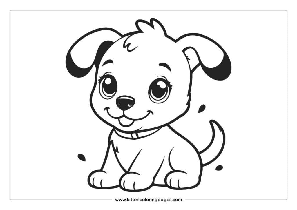 puppy dog coloring pages 20