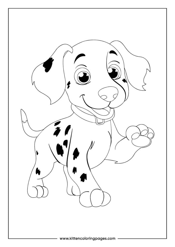 puppy dog coloring pages 23