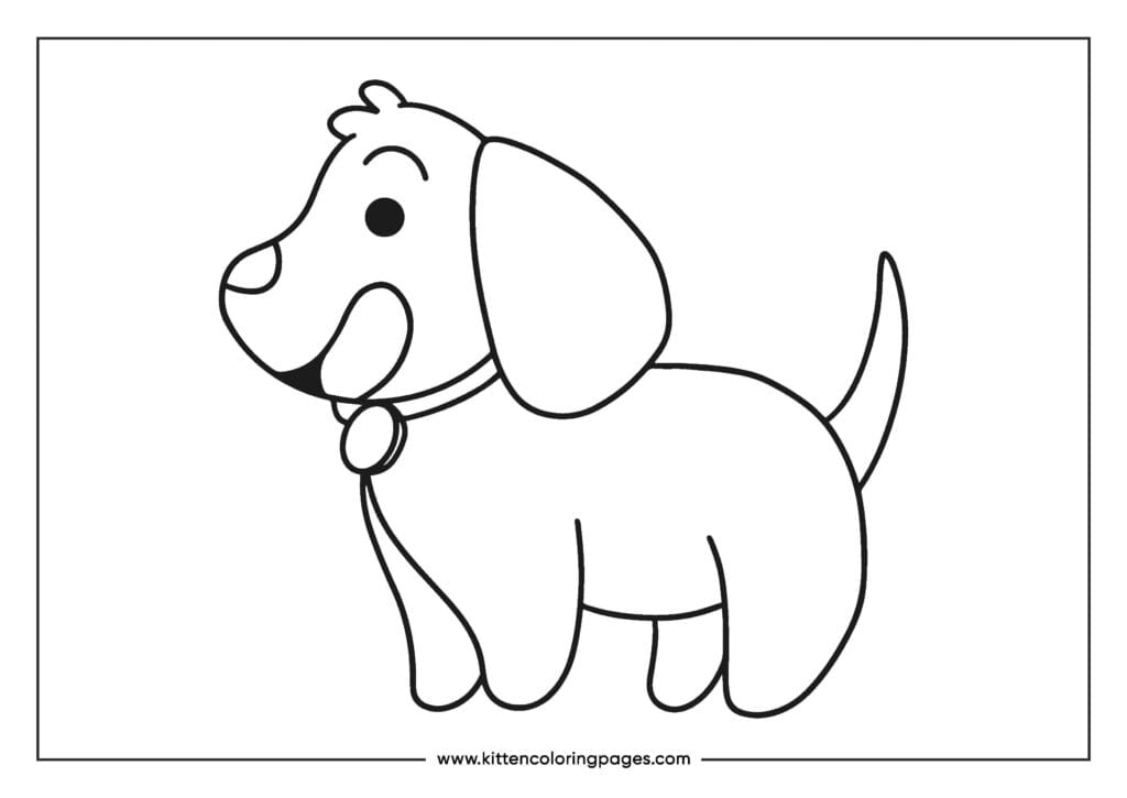 puppy dog coloring pages 9