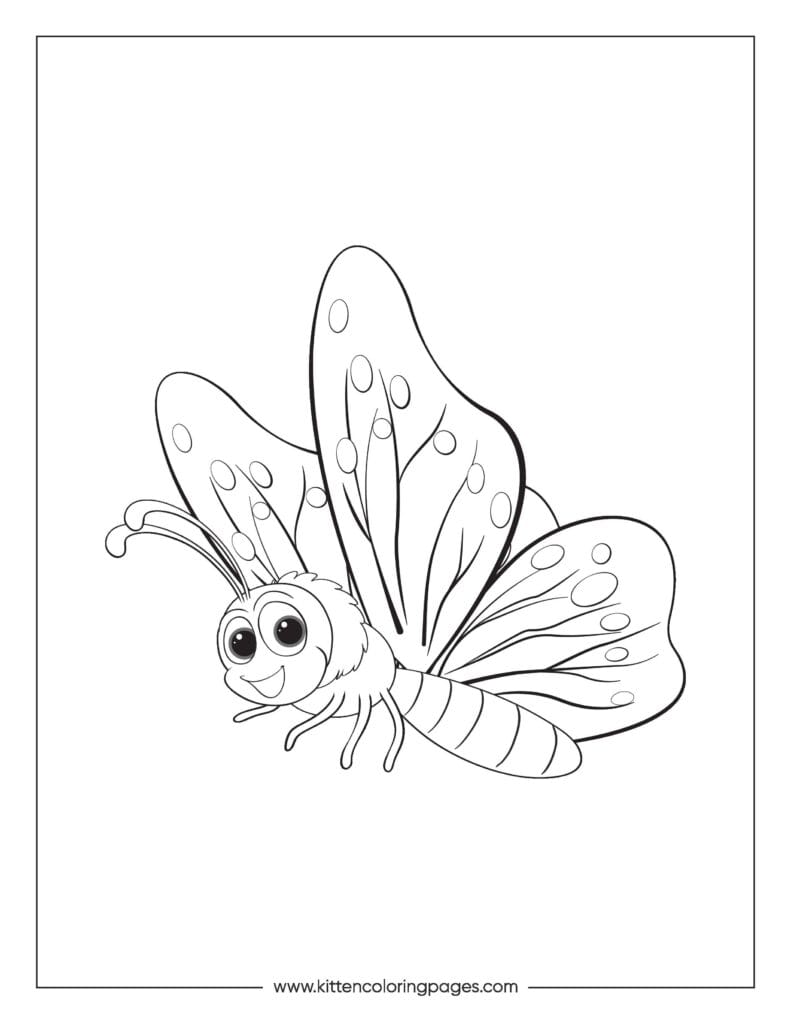 butterfly coloring pages 15