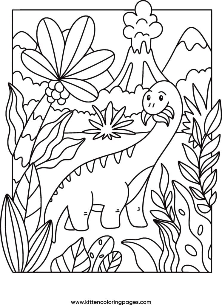 dinosaur coloring pages 12