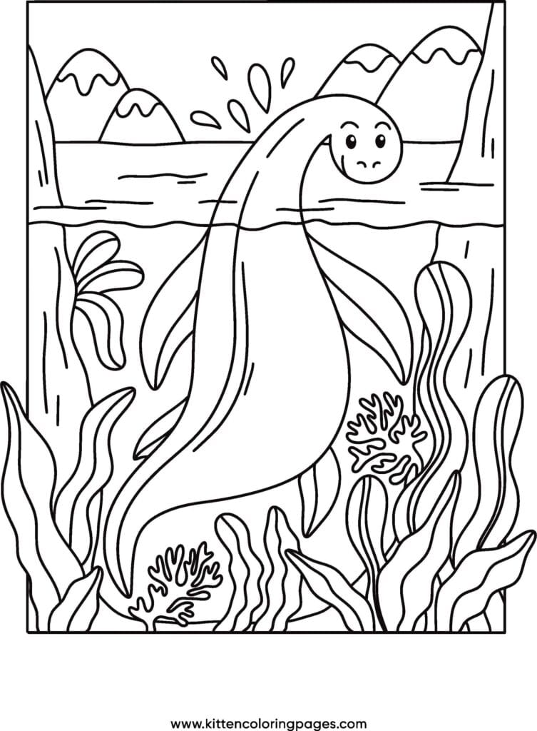 dinosaur coloring pages 9